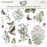 49 & MARKET MOONLIT GARDEN RUB-ON 12 X 12 25651